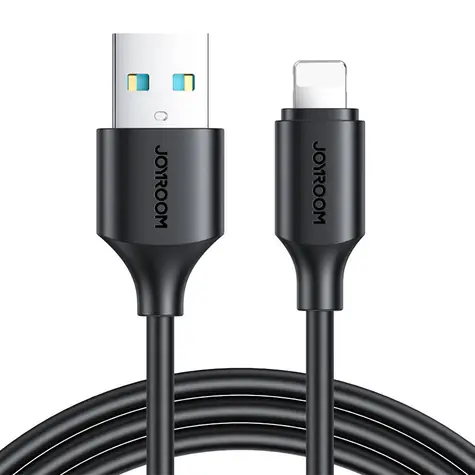 Joyroom S-UL012A9 Nabíjací kábel USB-A (M) - Lightning (M) 2.4A 0.25m čierna 