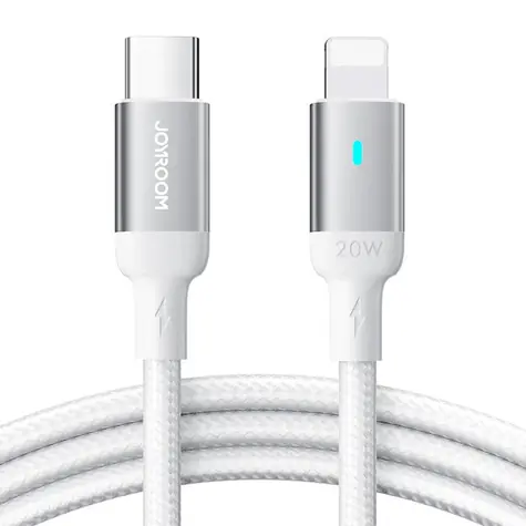 Joyroom S-CL020A10 Nabíjací kábel USB-C (M) - Lightning (M) 20W 1.2m biela 