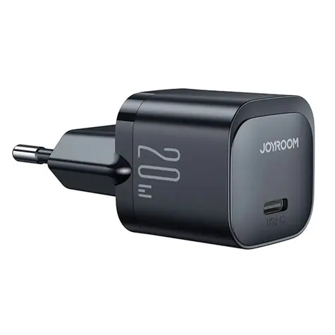 Joyroom JR-TCF02 čierna / Mini nabíjací adaptér / 20W / USB-C 