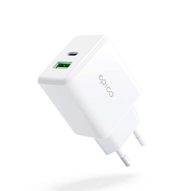 Epico Pro II nabíjačka 38W biela / 1x USB-A & 1x USB-C