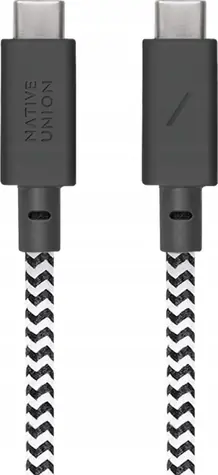 Native Union Anchor Cable USB-C 3M 240W ZEBRA