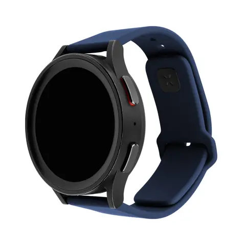 FIXED Set silikónových remienkov Silicone Sporty Strap s Quick Release 22mm pre smartwatch modrý
