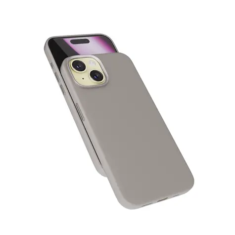 Epico Mag+ Pre silikónový ochranný kryt s MagSafe pre Apple iPhone 16 béžová