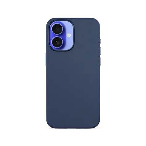 Epico Mag+ Leather ochranný kryt s MagSafe pre Apple iPhone 16 modrá