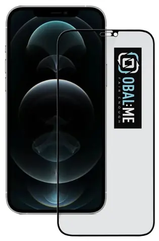 Obal:Me Privacy 5D Tvrdené Sklo pre Apple iPhone 12/12 Pre čierna