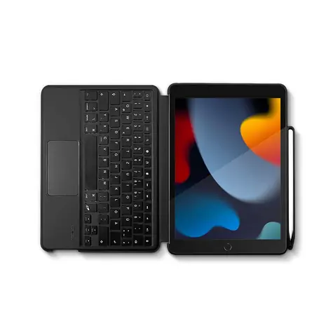 Epico Keyboard Case púzdro s klávesnicou pre Apple iPad 10.2" Qwerty čierna