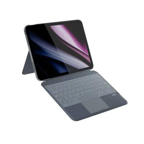 Epico Backlit Keyboard Case kryt s klávesnicou pre Apple iPad Pro 11"(2018-2022)/Air 10.9"/11" - maďarčina šedá