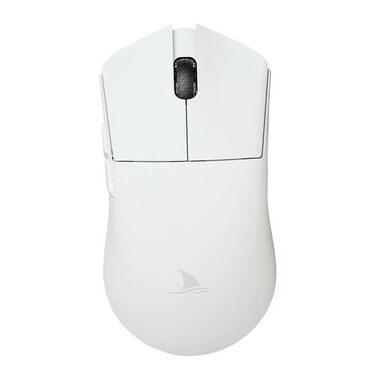 Darmoshark M3 biela / Herná bezdrôtová myš / 26000 DPI / 5 tlačidiel / USB-C / BT / PixArt 