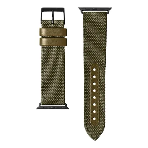LAUT Technical 2.0 nylonový remienok pre Apple Watch 42 & 44 mm olivová
