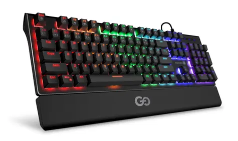 Connect IT GG čierna / Herná klávesnica / mechanická / RGB / USB-A / CZ/SK layout