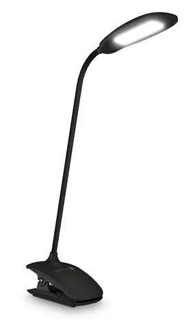 Connect IT CLIP čierna / Stolná LED lampička / 170 lm