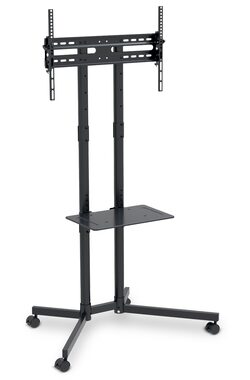 Connect IT Wheelie III čierna / Pojazdný stojan na obrazovku / 37 "- 70"