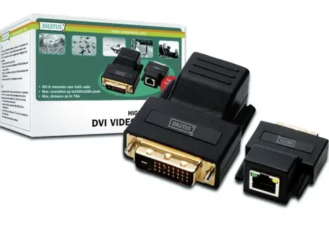 Digitus DS-54101 DVI extender cez LAN / do vzdialenosti až 70 m