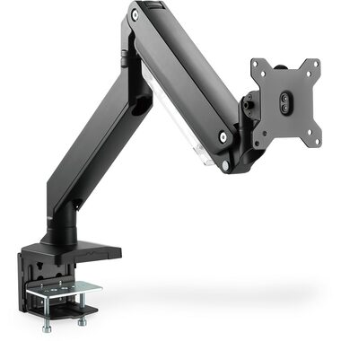 Digitus univerzálny držiak pre monitor 15" - 35" / s plynovou pružinou a svorkou / VESA 75x100 / max. nosnosť 15 kg