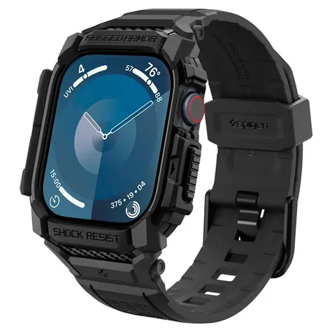 Spigen Rugged Armor Pro Ochranné púzdro pre Apple Watch 2024 42mm matte black