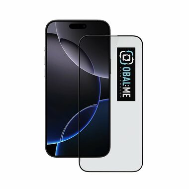OBAL:ME 5D Tvrdené Sklo pre Apple iPhone 16 Pro Max čierna