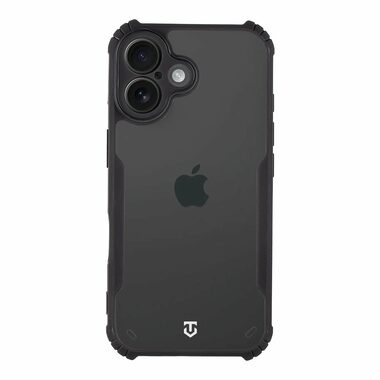 Tactical Quantum Stealth Kryt pre Apple iPhone 16 číra/čierna