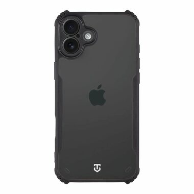 Tactical Quantum Stealth Kryt pre Apple iPhone 16 PLUS číra/čierna