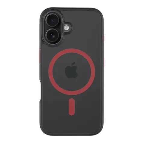Tactical MagForce Hyperstealth 2.0 Kryt pre Apple iPhone 16 čierna/červená