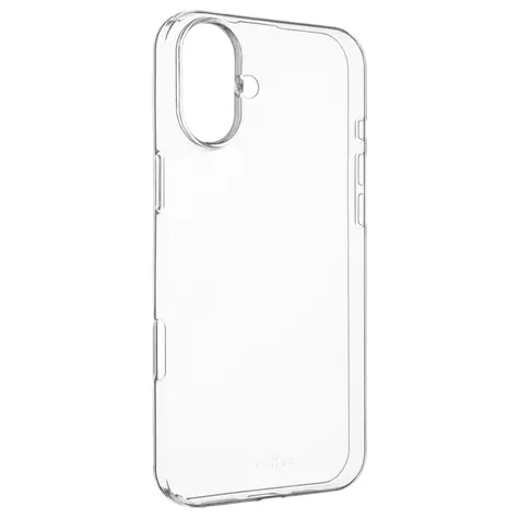 FIXED Ultratenký TPU gélový kryt Story Slim pre Apple iPhone 16 PLUS 0.6 mm číre