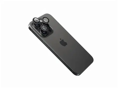 FIXED Ochranné sklá šošoviek fotoaparátov Camera Glass pre Apple iPhone 16 Pro/16 Pro Max čierna