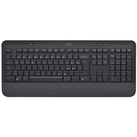 Logitech K650 Graphite / Bezdrôtová klávesnica / BT / 2.4GHz / CZ&SK Layout