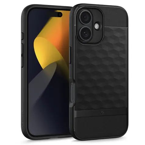 Spigen Caseology Parallax MagSafe ochranný kryt pre Apple iPhone 16 matte black