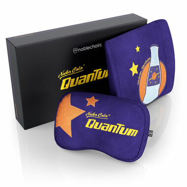 noblechairs Sada vankúšov z pamäťovej peny - Fallout Nuka-Cola Quantum Edition / pre stoličky EPIC & ICON & HERO & Legend