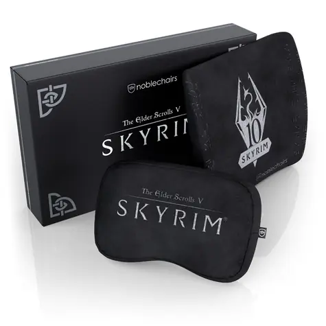 noblechairs Sada vankúšov z pamäťovej peny - SKYRIM Edition / pre stoličky EPIC & ICON & HERO & Legend