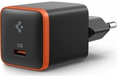 Spigen ArcStation Essential 30W čierna / Nabíjačka / USB-C / QC / PD