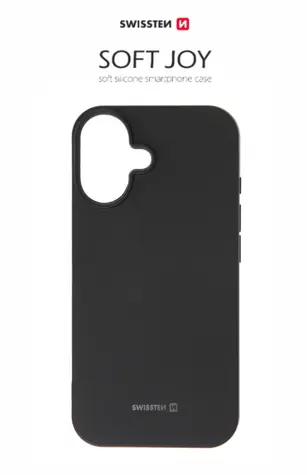 Swissten SOFT JOY púzdro pre Apple iPhone 16 PLUS čierna