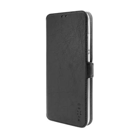FIXED Tenké puzdro typu kniha Topic pre ZTE Blade A73 5G čierne