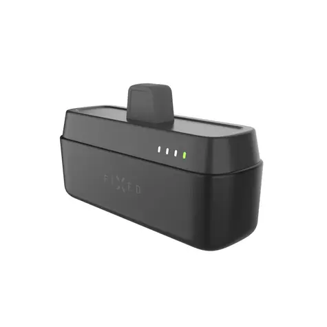 FIXED Powerbanka Zen 5 Plug-in s výstupom PD 20W 5 000 mAh čierna