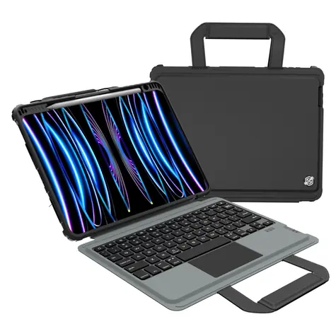Nillkin Bumper GO Keyboard Case (Backlit Version) pre iPad Air 4/5/10.9 2020/11 2024/ Pre 11 2020/2021/2022 čierna
