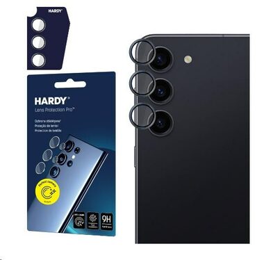 3mk HARDY Lens Protection Pre sklá na fotoaparát pre Samsung Galaxy S23/S23+ Black