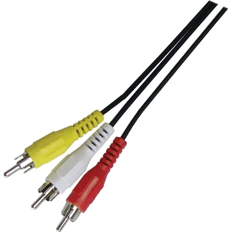 Sencor SAV 107-015 prepojovací kábel 3xRCA M - 3xRCA M 1.5m