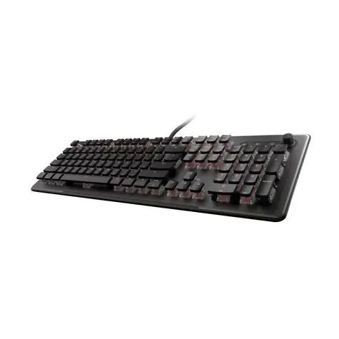Turtle Beach Vulcan II Max čierna / herná klávesnica / mechanická / RGB / Red switch / US