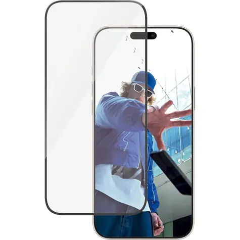 PanzerGlass Tvrdené sklo UWF s aplikátorom pre Apple iPhone 16 Pro Max čierna