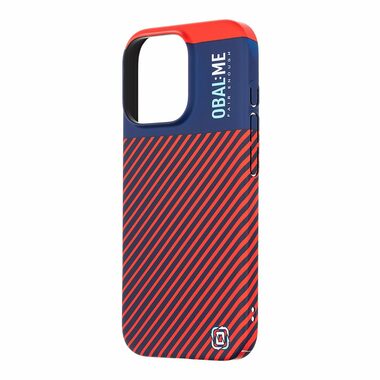 OBAL:ME Flossy Stripes Kryt pre Apple iPhone 16 Pre modrá/červená