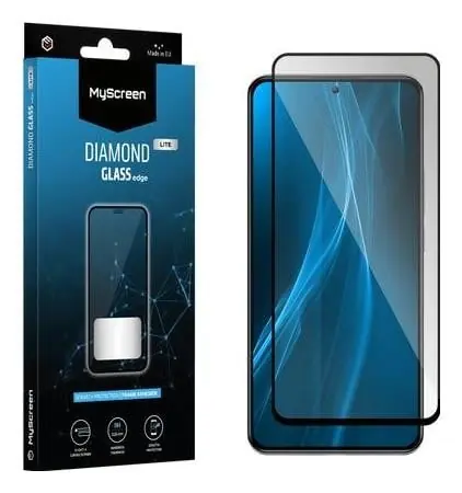 MyScreen Diamond Glass Lite Edge Full Glue Black pre Samsung Galaxy M55