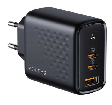 VOLTME Revo 67 CCA 67W čierna / GaN / 67W / 2x USB-C / 1x USB-A 