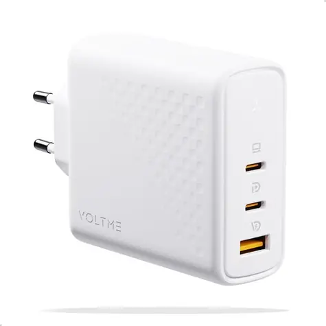 VOLTME Revo 140 PD3.1 CCA 140W biela / GaN / 140W / 2x USB-C / 1x USB-A