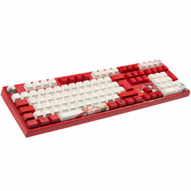 Varmilo VEA109 Koi červená / Mechanická herná klávesnica / Cherry MX Brown / LED osvetlenie / USB-C 