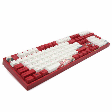 Varmilo VEA108 Koi červená / Mechanická herná klávesnica / Cherry MX Brown / LED osvetlenie / USB-C 
