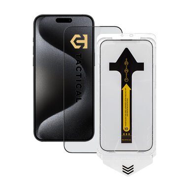 Tactical Impact BARRIER for Rookies Ochranné sklo pre Apple iPhone 15 Pro Max / Inštalačný rámček 