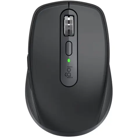 Logitech MX Anywhere 3S sivá pre pravákov / optická bezdrôtová myš / 8000 DPI / BT / 6 tlačidiel
