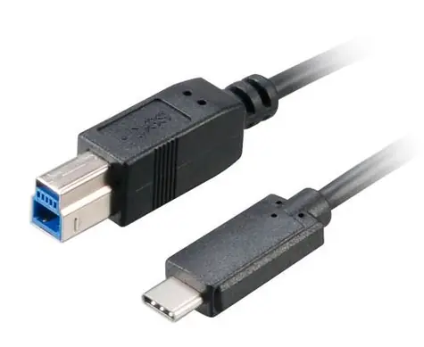 Akasa USB-C 3.1 (M) - USB-B 3.1 (M) 1m čierna 