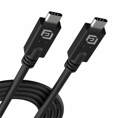 Akasa USB-C(M) - USB-C(M) 1m čierna/USB4/40Gbps/240W/PD 3.0