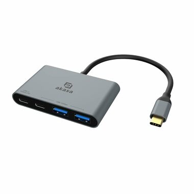 Akasa USB Hub / 2X USB-A 3.2 Gen 2 / 2x USB-C 3.2 Gen2 / PD 100W 