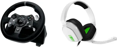 Logitech G 920 + Astro A10 / herný volant + pedále / pre Xbox One & PC / USB